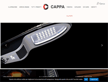 Tablet Screenshot of cappasrl.com